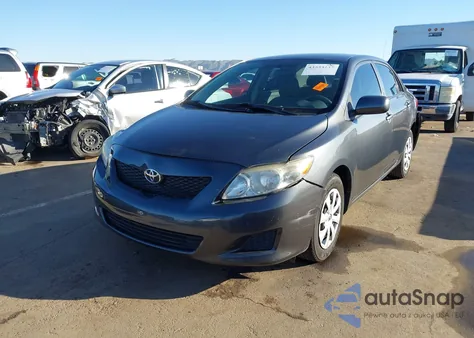 2010 Toyota Corolla Le из США, поврежденный, VIN 2T1BU4EE3AC525957